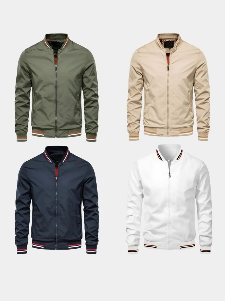 Lässige Bomberjacke