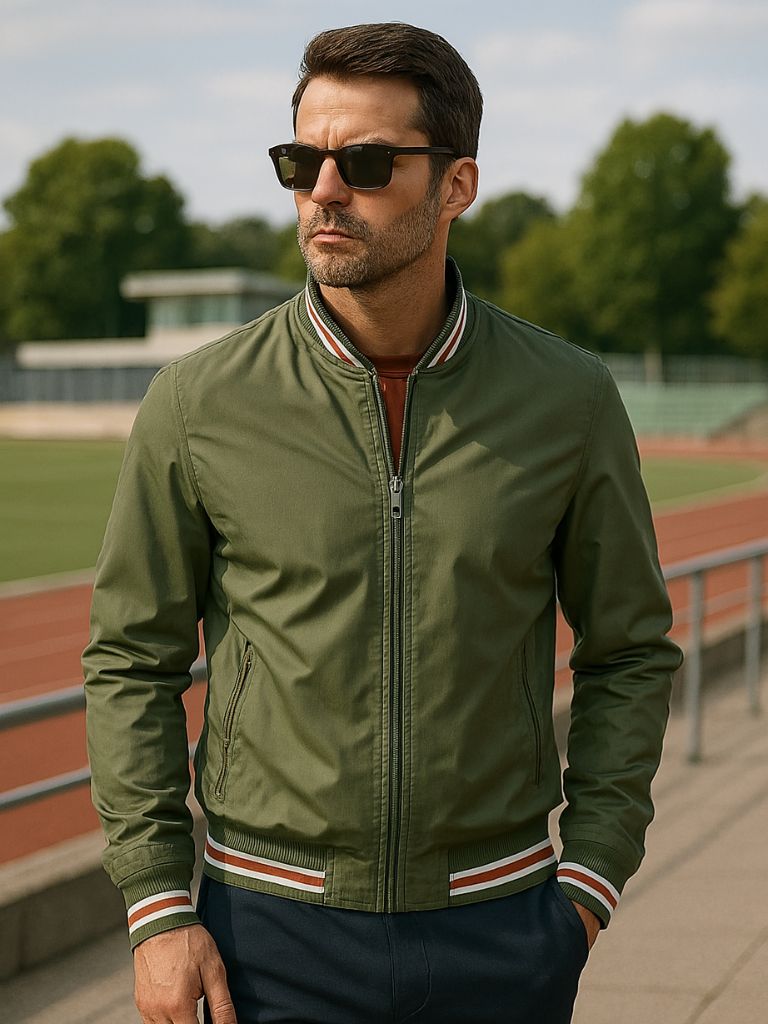 Lässige Bomberjacke