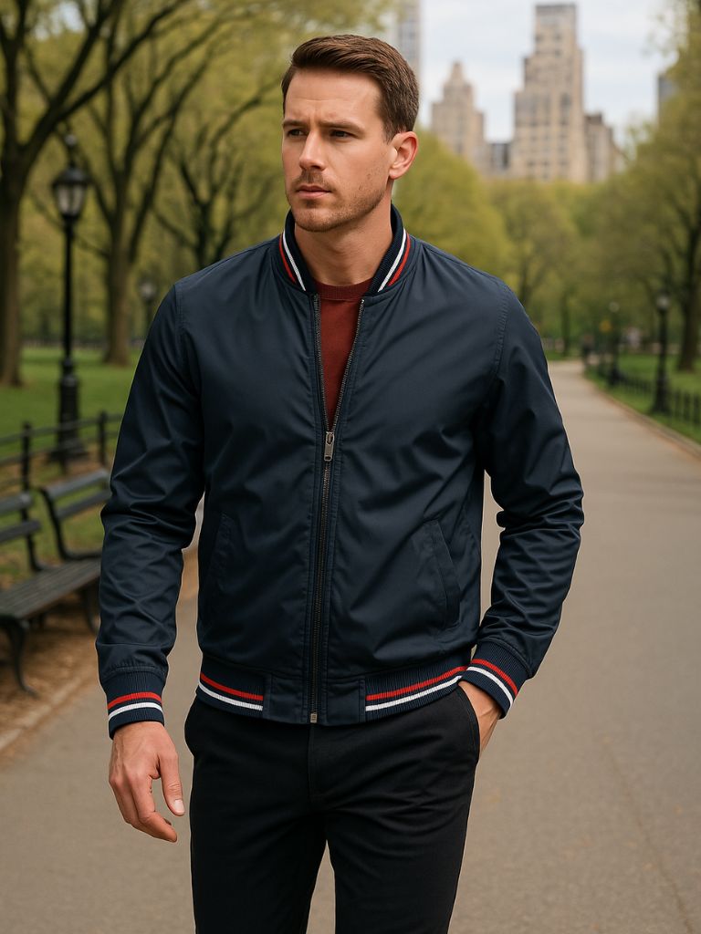 Lässige Bomberjacke